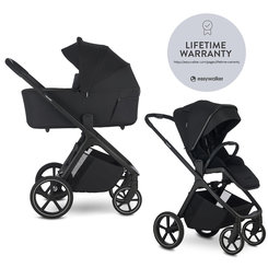EASYWALKER Zoey Go kombinovaný kočík Pure Black