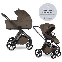 EASYWALKER Zoey Go kombinovaný kočík Chestnut Brown