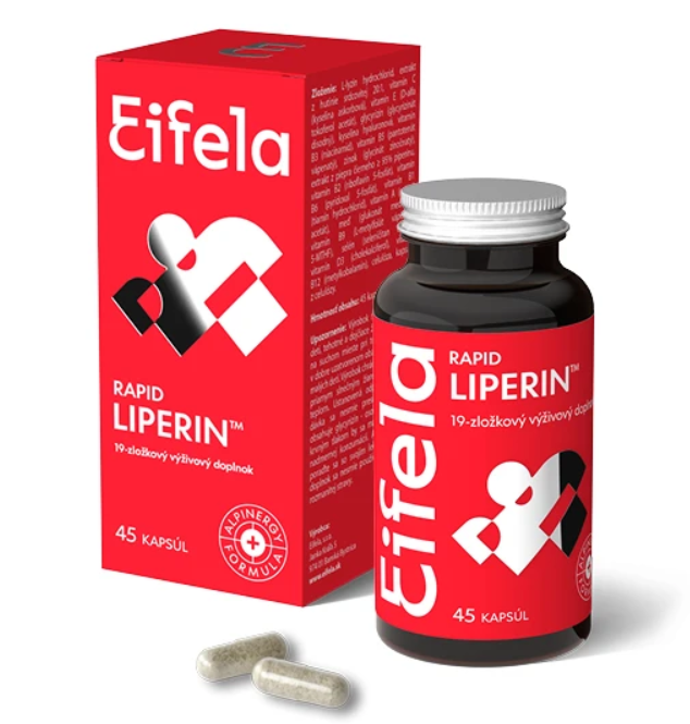 Eifela LIPERIN RAPID Pre Spr vne Fungovanie Imunity 45cps Najlek re eu