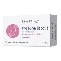 Elasti-Q KYSELINA LISTOVÁ 800μg 30tbl
