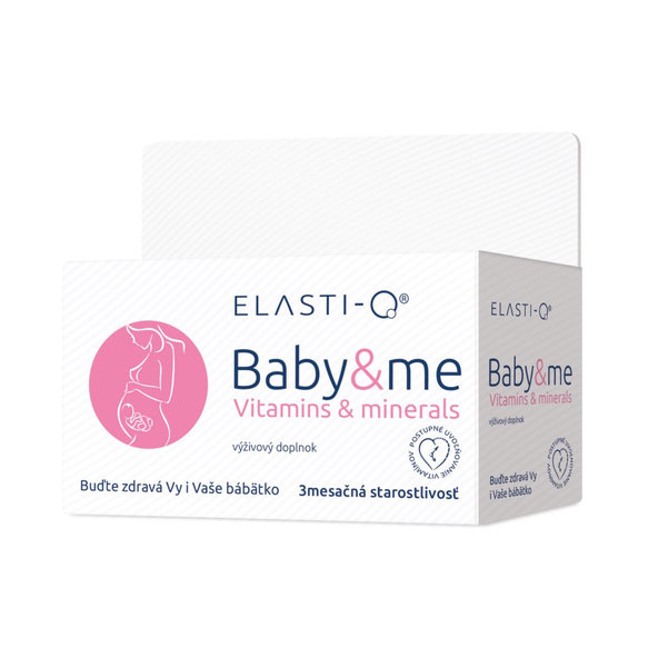 Elasti-Q VITAMINS & MINERALS výživový doplnok 90tbl