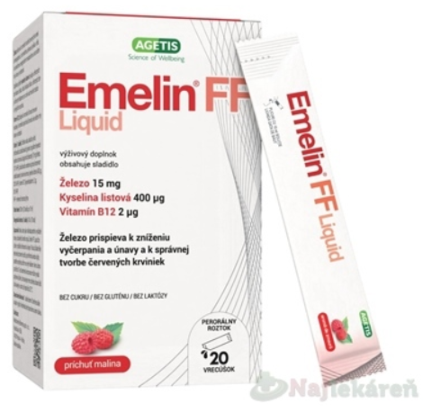 Emelin FF Liquid vrecúška 20ks