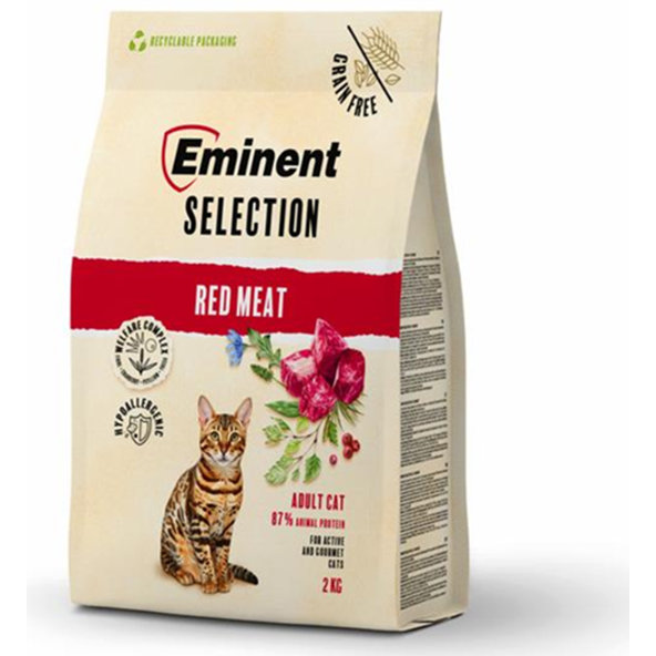 Eminent Cat Adult Selection červené mäso krmivo pre dospelé mačky 2 kg