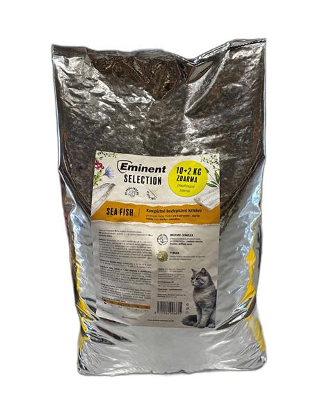 Eminent Cat Adult Selection morská ryba krmivo pre dospelé mačky 10 + 2 kg