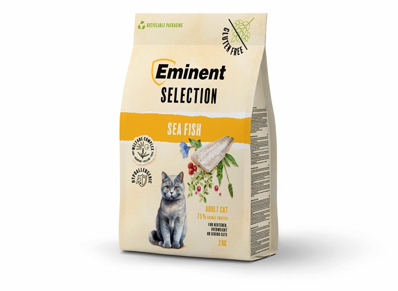 Eminent Cat Adult Selection morská ryba krmivo pre dospelé mačky 2 kg
