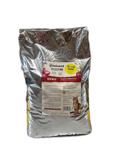 Eminent Cat Adult Selection červené mäso krmivo pre dospelé mačky 10 + 2 kg