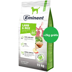Eminent Dog Lamb & Rice hypoalergénne granule pre psy 15 + 2 kg