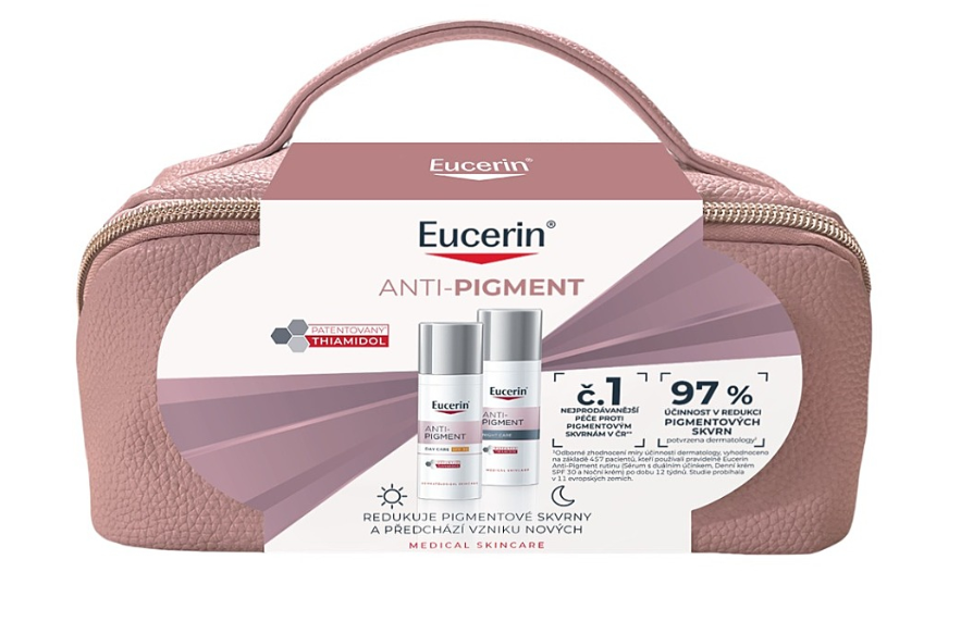Eucerin Kazeta ANTI-PIGMENT denný krém SPF30 50ml + nočný krém 50ml