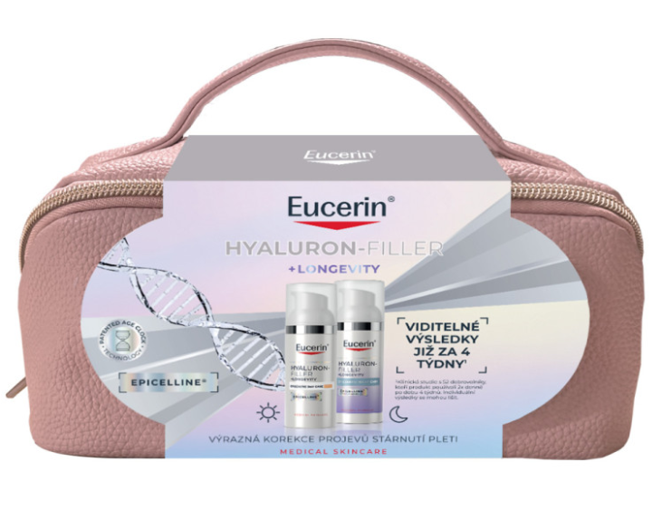 Eucerin Kazeta HYALURON-FILLER+LONGEVITY denný SPF30 50ml + nočný 50ml