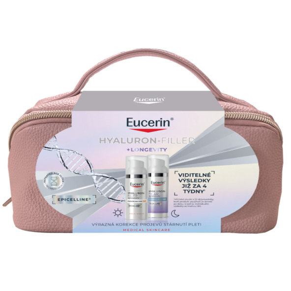 Eucerin Kazeta HYALURON-FILLER+LONGEVITY denný SPF30 50ml + nočný 50ml