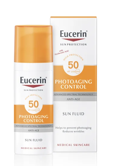 Eucerin SUN PHOTOAGING CONTROL SPF 50 na tvár 50ml