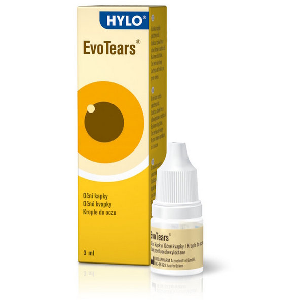 EvoTears očné kvapky na zvlhčenie 3ml