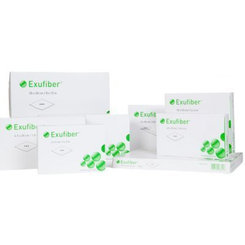 Exufiber 20x30cm krytie na rany hydrovláknité 5ks