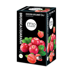 FYTO BRUSNICA & GUARANA ovocno-bylinný čaj, 20x2g