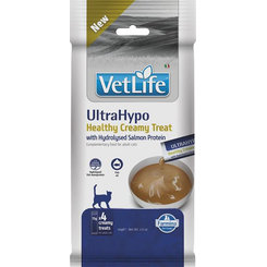 Farmina Creamy Vet Life Cat Ultrahypo with Hydrolysed Salmon Protein maškrta pre mačky 60 g