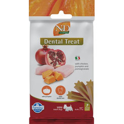 Farmina ND Pumpkin Dog Chicken Pomegranate Adult Mini maškrta pre psy 60g