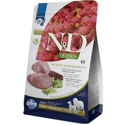 Farmina N&D dog QUINOA (GF) adult medium & maxi, weight managment, lamb & broccoli 2,5kg