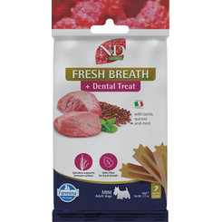 Farmina Quinoa Dog Fresh Breathe Adult Mini maškrta pre psy 60g