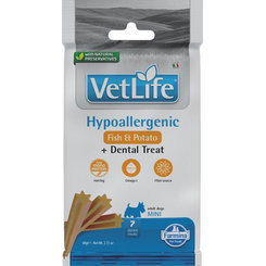 Farmina Vet Life Dog Hypo Fish Potato Adult Mini maškrta pre psy 60g
