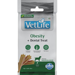 Farmina Vet Life Dog Obesity Adult medium & maxi maškrta pre psy 110g
