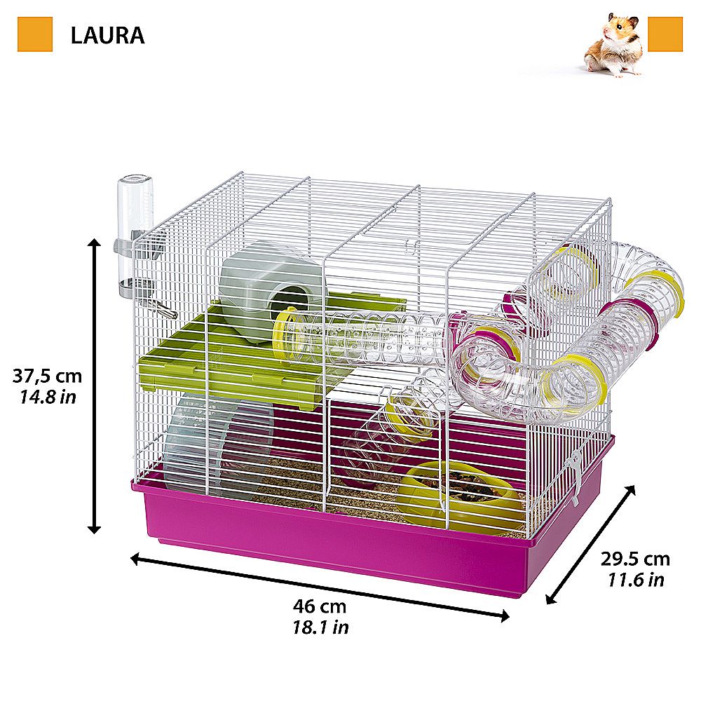 Ferplast klietka pre škrečky Laura White