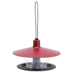 Finch krmítko pre vtáky, vínové 28,5x28,5x17 cm