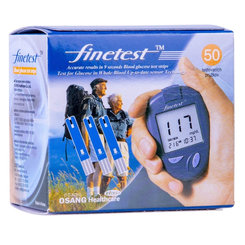Finetest testovacie prúžky 50 ks