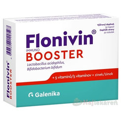 Flonivin IMMUNO BOOSTER prospešné baktérie + 5 vitamínov + zinok 30cps
