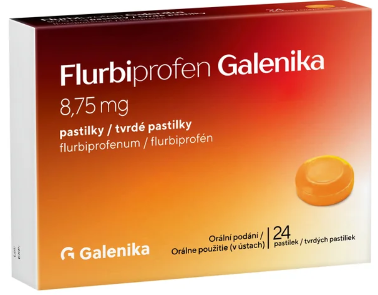 Flurbiprofen Galenika pastilky 24ks kúpite na Najlekaren.eu