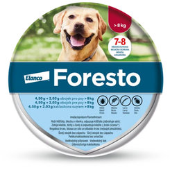 Foresto antiparazitárny obojok pre psy nad 8 kg, 70 cm