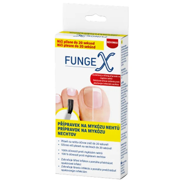FungeX liečivý lak na mykózu nechtov, 5 ml