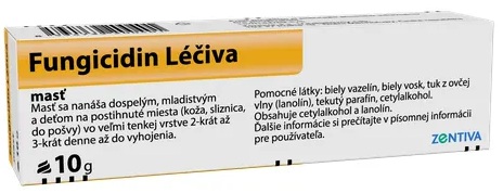 Fungicidin Léčiva ung.1 x 10 g