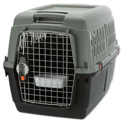 Giona 4 transport box, S–M: 50 × 51 × 70 cm, anthracite/grey-green