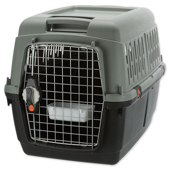 Giona 4 transport box, S–M: 50 × 51 × 70 cm, anthracite/grey-green