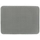 Cat litter tray sieve-mat, EVA, 40 × 55 cm, grey