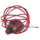 Plush mouse in a wire ball, plush, ø 6 cm