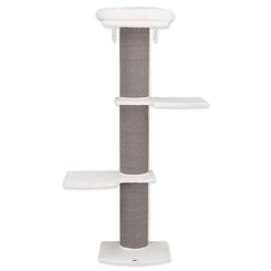 Acadia scratching post with wall mounting, 160 cm, grey