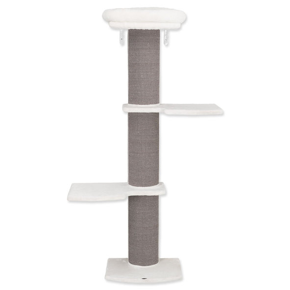 Acadia scratching post with wall mounting, 160 cm, grey