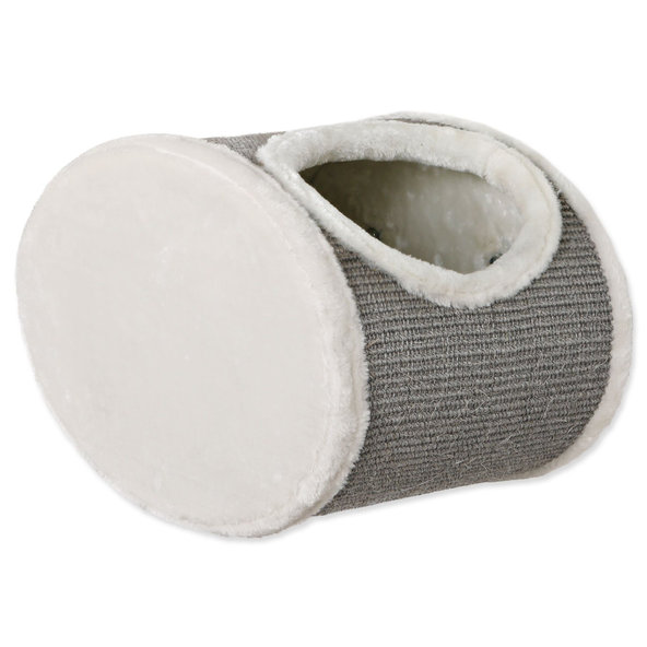 Cuddly cave for wall mounting, 42 × 29 × 28 cm, white/grey