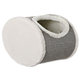 Cuddly cave for wall mounting, 42 × 29 × 28 cm, white/grey