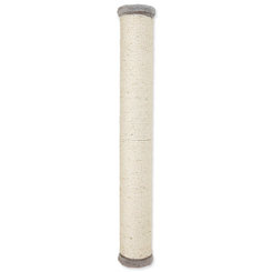 Scratching post for wall mounting, ø 11 × 80 cm, grey
