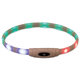 Obojok Trixie svietiaci USB farebný XS–XL: 65 cm/16 mm