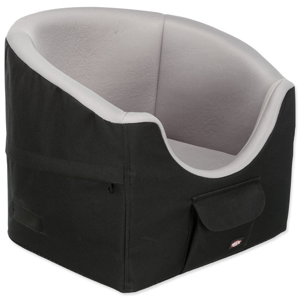 Sedačka do auta pre psy 45×39×42cm čierno-šedá