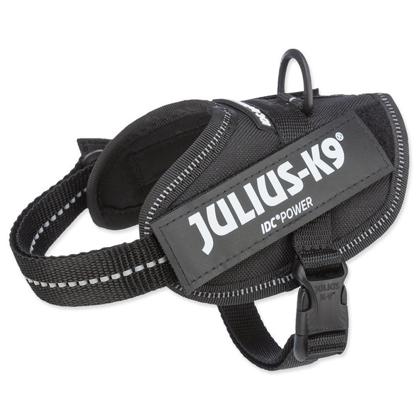 Postroj Trixie Julius-K9® IDC® čierny 2XS/Baby: 2 33–45cm*18mm