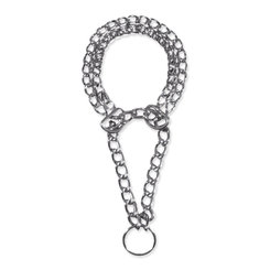 Obojok Trixie polosťahovacia reťaz dvojradový  40cmx2mm
