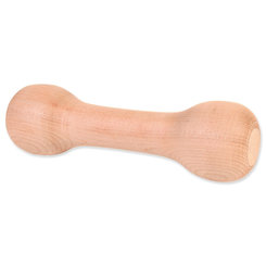 Hračka Trixie činka oblá, drevo 250g