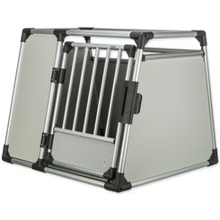 Prepravka hliník L–XL 94×75×88cm strieborno-šedá