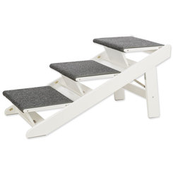 Rampa Trixie schody skladacie biele 44x46x106cm