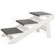 Rampa Trixie schody skladacie biele 44x46x106cm
