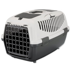 Prepravka Capri 2, 37x34x55 cm, bledo šedá/tm.šedá (1/6)